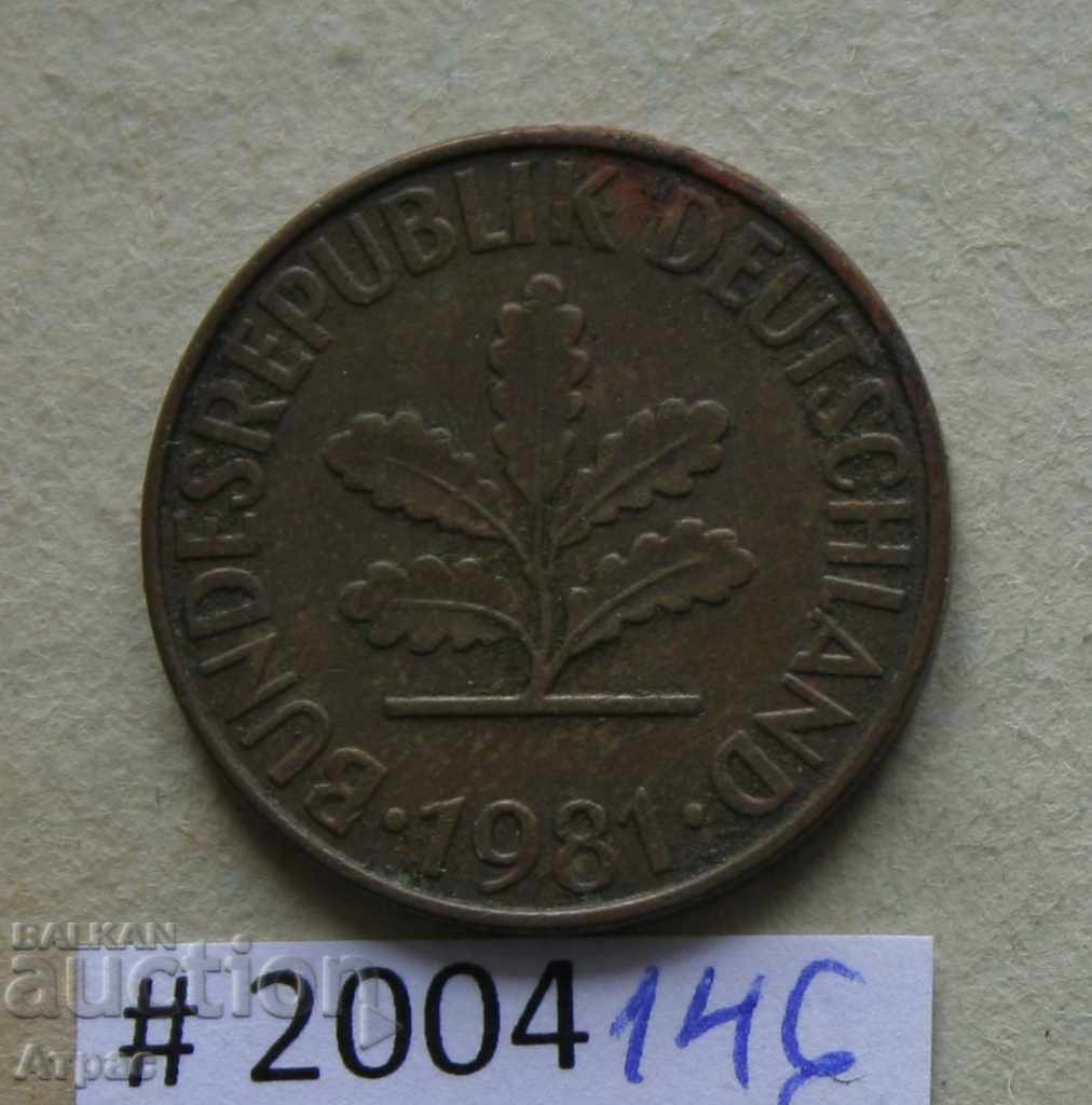 10 пфениг 1981 F - ФРГ с цена € 0.20 | 0.39 лв. 10 пфениг 1981 F - ФРГ с цена € 0.20 | 0.39 лв.