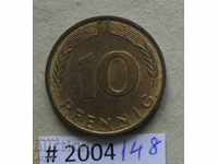 10 pfennig 1982 G - Γερμανία