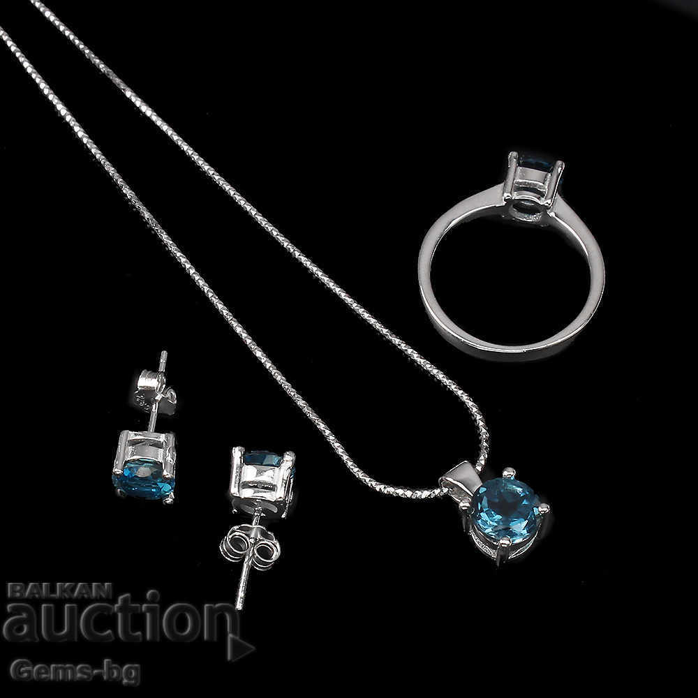 Set with natural topaz with price 169.00 BGN | € 86.41 Set with natural topaz with price 169.00 BGN | € 86.41