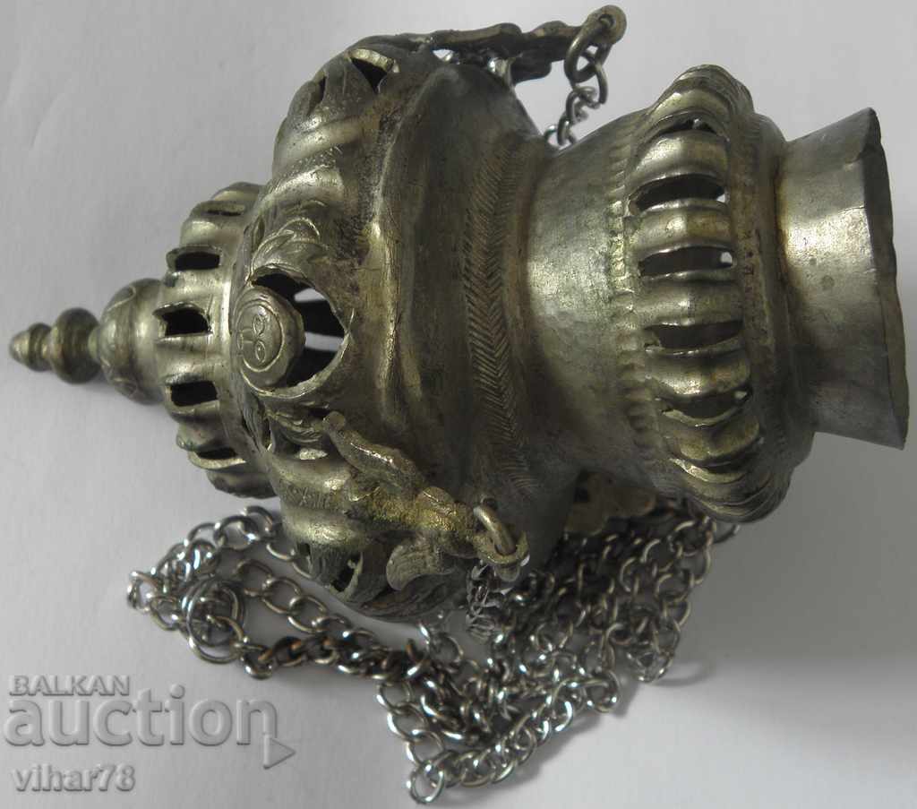 Delivery of Ancient Revival Forged Silver Chandelier Delivery of Ancient Revival Forged Silver Chandelier