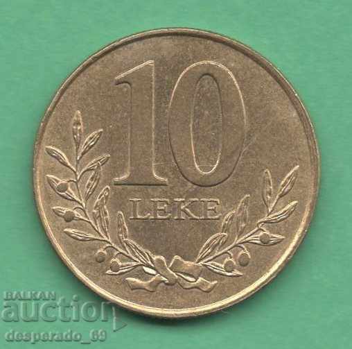 (¯` '• .¸ 10 lek 2000 ALBANIA aUNC ¸. •' ´¯)