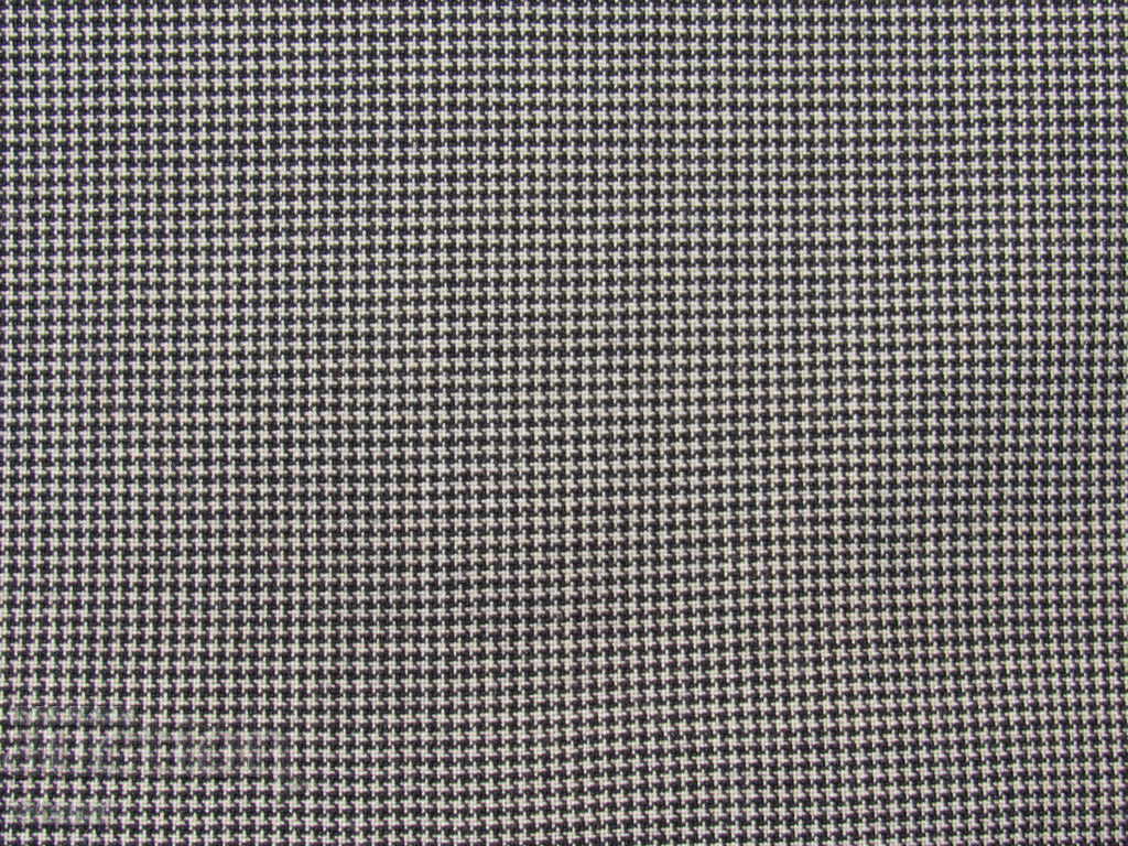 Licitație Pepit alb și negru - țesătură-1 / 1,50 m