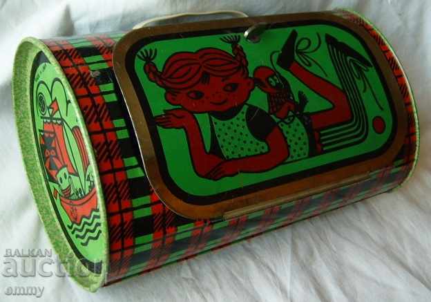 Children's sheet metal bag Pippi Longstocking, NORMA Russia with price 25.00 BGN | € 12.78