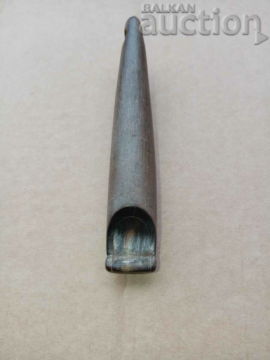 старинна военна полицейска свирка кост рог - 5 старинна военна полицейска свирка кост рог - 5