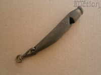 an old military police whistle
