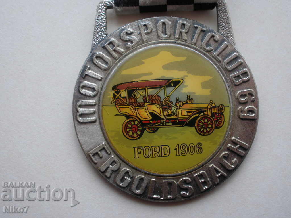 Auction German auto-moto medal-1973. Auction German auto-moto medal-1973.