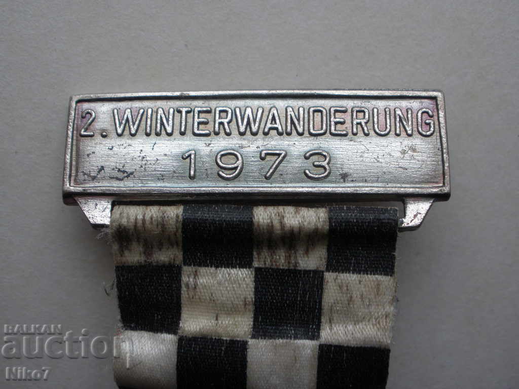 Delivery of German auto-moto medal-1973. Delivery of German auto-moto medal-1973.