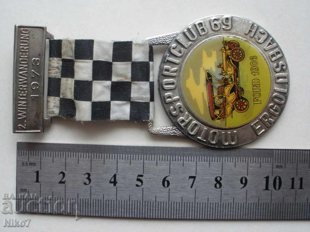 German auto-moto medal-1973. - 5 German auto-moto medal-1973. - 5