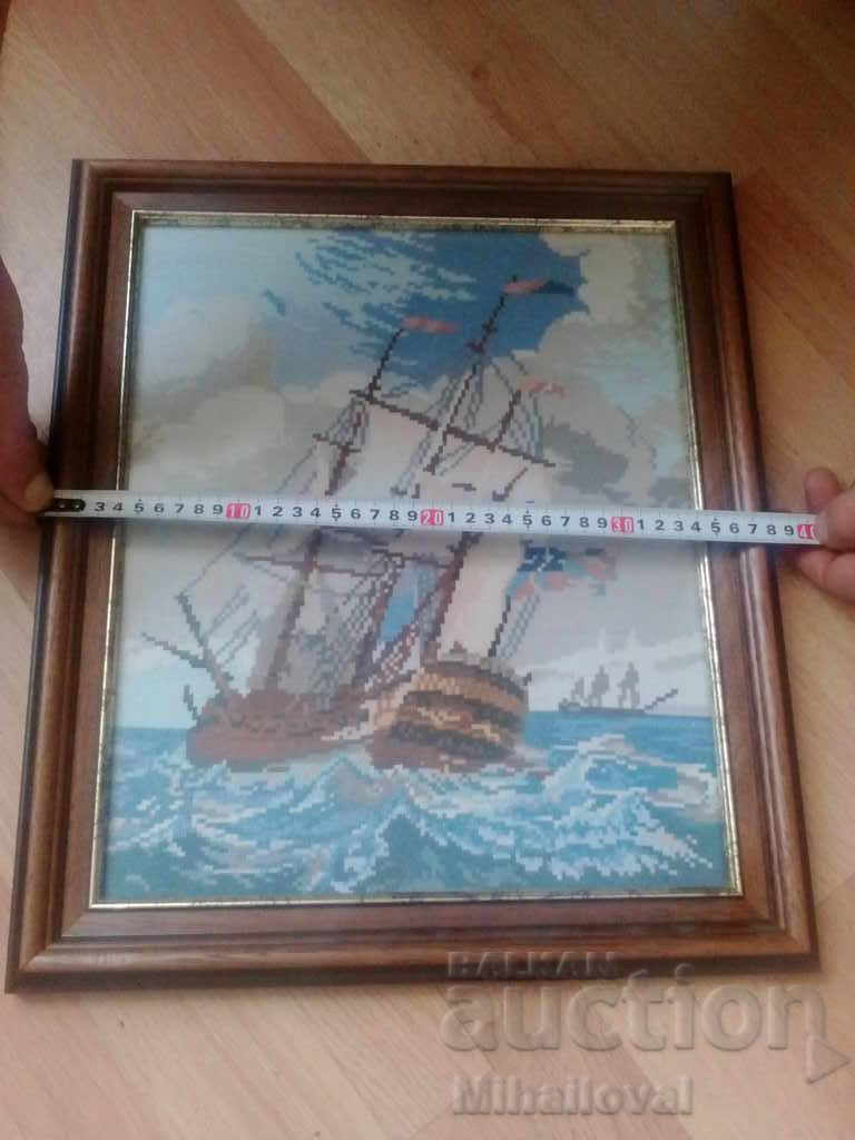 Tapestry "The Little Frigate" - 5 Tapestry "The Little Frigate" - 5