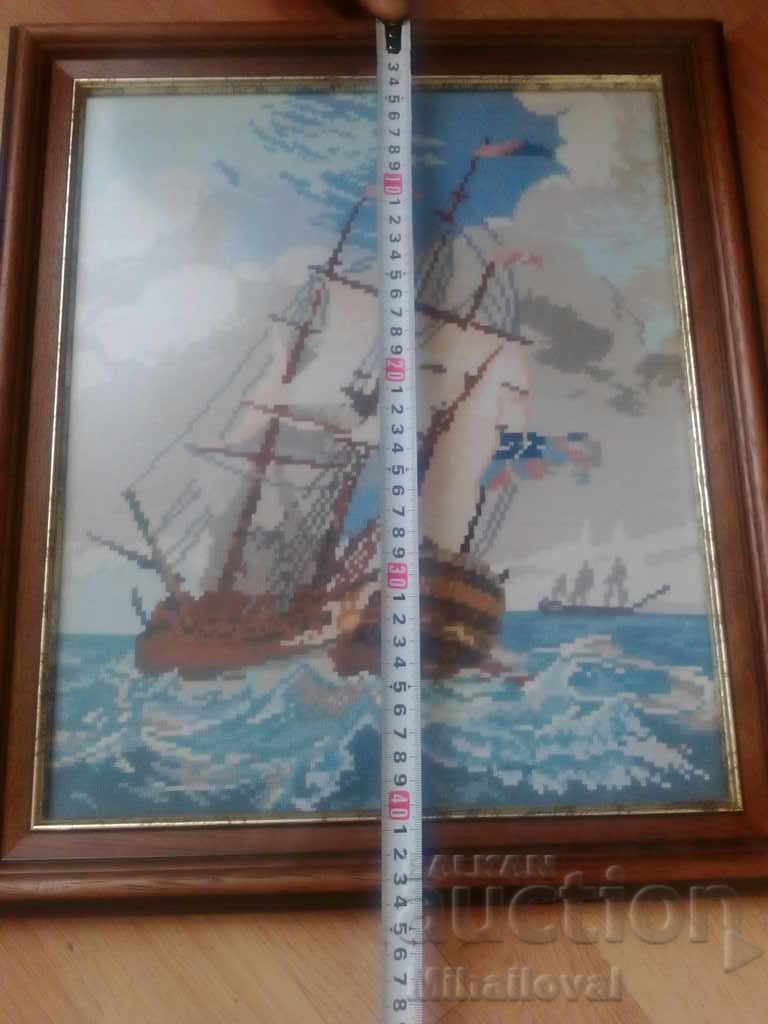 Tapestry "The Little Frigate" - 6 Tapestry "The Little Frigate" - 6