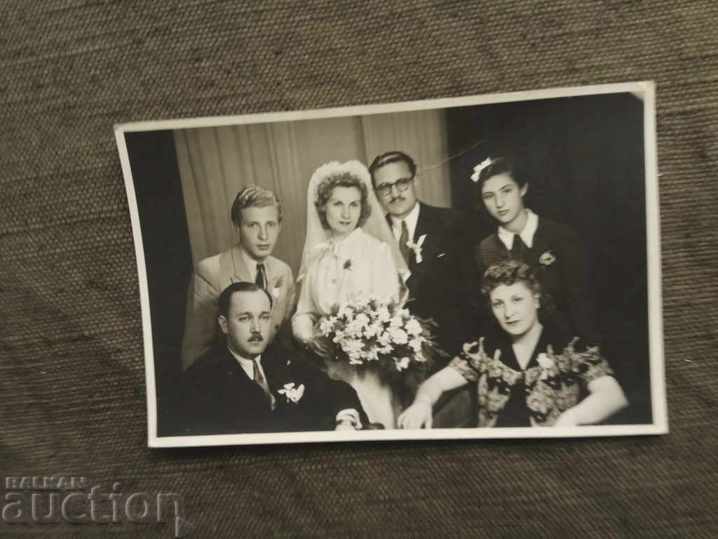 fotografie nunta Joro 1945 mai
