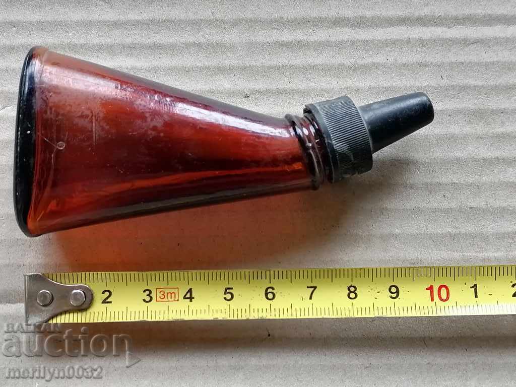 Old medical bottle pipette dropper bottle - 7 Old medical bottle pipette dropper bottle - 7