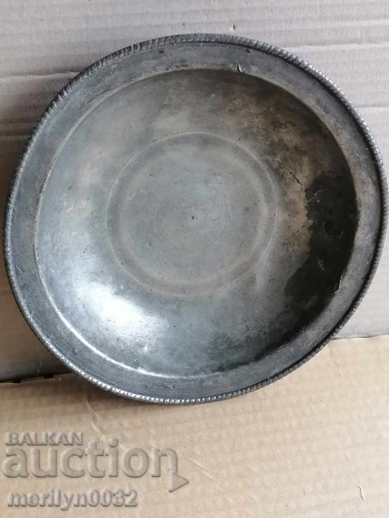 Αρχαία αναβίωση sahan χαλκός βαρύ τεράστιο - 6