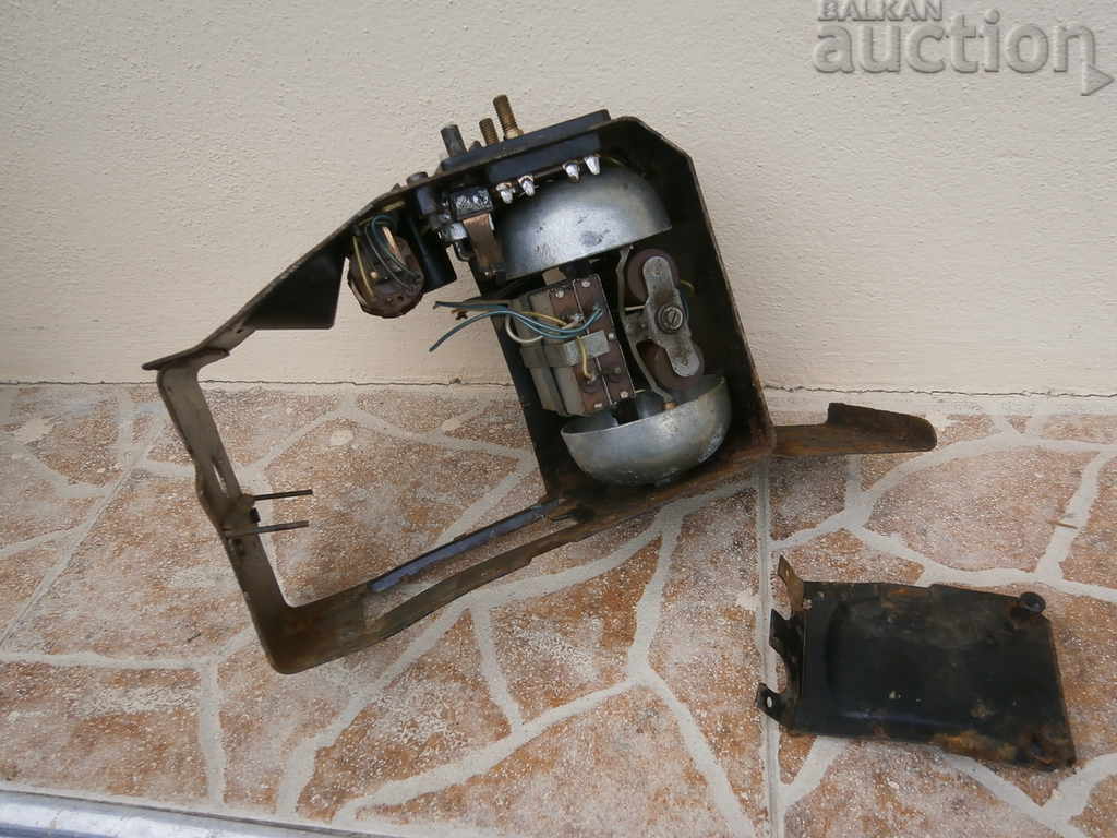 Delivery of Wehrmacht WW2 WWII remnants of a field telephone Delivery of Wehrmacht WW2 WWII remnants of a field telephone