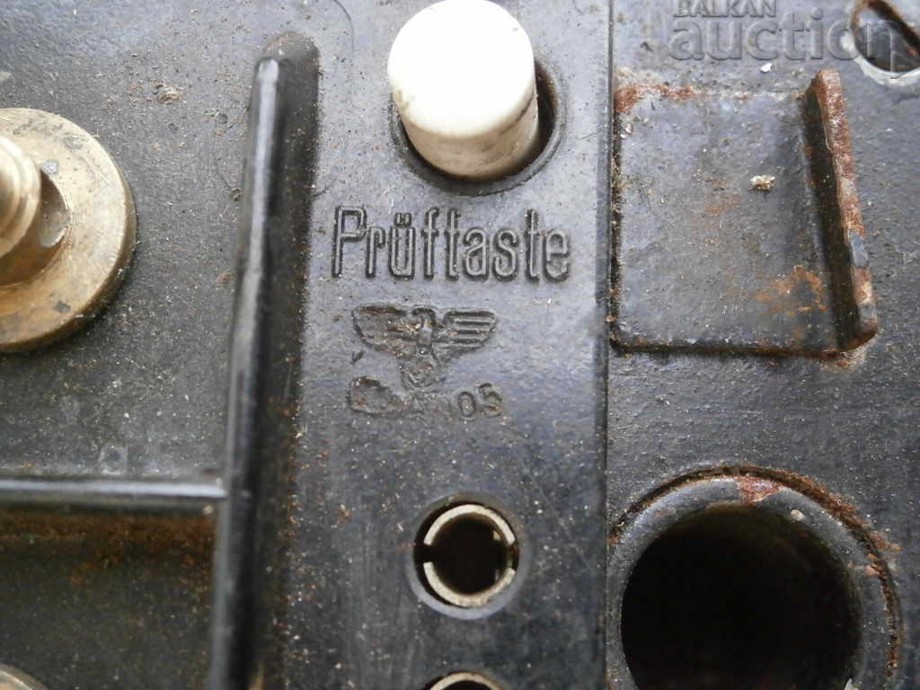 Wehrmacht WW2 WWII remnants of a field telephone - 6 Wehrmacht WW2 WWII remnants of a field telephone - 6