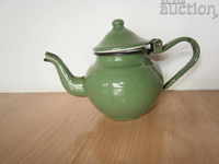 vintage mini vintage retro enamel teapot