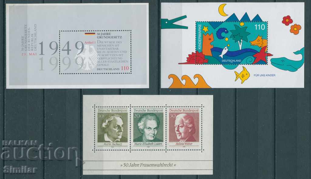 Germany MnH - 3 blocks [different years]