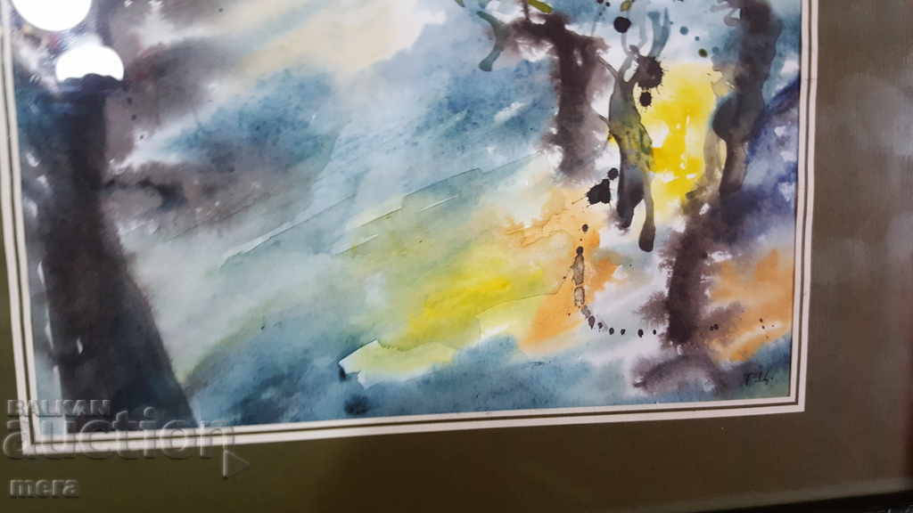 Лот авторски акварели - Горски цикъл - 5 Лот авторски акварели - Горски цикъл - 5