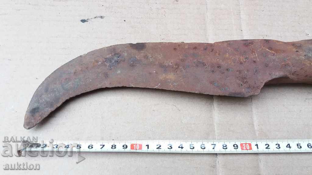 MASSIVE FORGED REVIVAL TORNOKOP, KOSER, YATAGAN with price 11.99 BGN | € 6.13 MASSIVE FORGED REVIVAL TORNOKOP, KOSER, YATAGAN with price 11.99 BGN | € 6.13