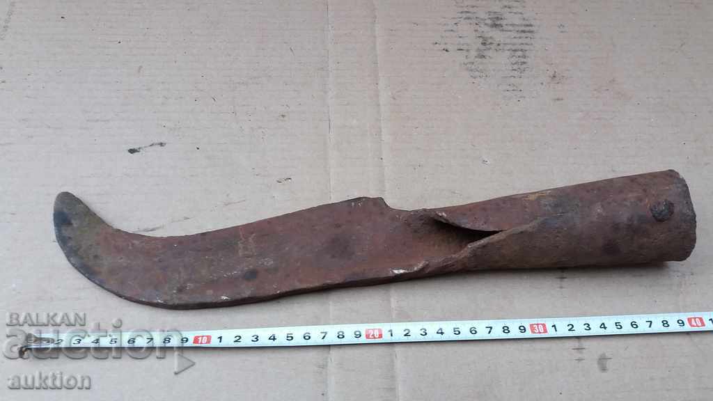 MASSIVE FORGED REVIVAL TORNOKOP, KOSER, YATAGAN - 7 MASSIVE FORGED REVIVAL TORNOKOP, KOSER, YATAGAN - 7