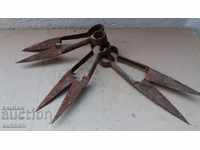 SET OF 3 SHEARS FOR SHEARING SHEEP FORGED REVIVAL