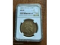 100 франка Франция злато златна монета NGC PCGS перфектна