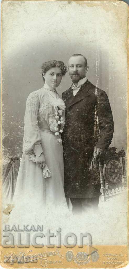 OLD PHOTOGRAPHY - CARDBOARD - D. KARASTOYANOV - SOFIA - G061 OLD PHOTOGRAPHY - CARDBOARD - D. KARASTOYANOV - SOFIA - G061