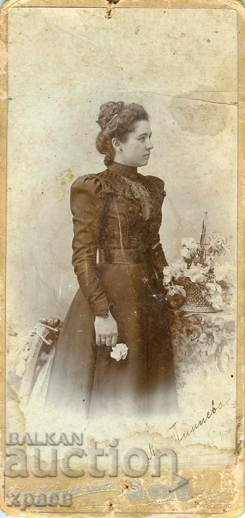 OLD PHOTOGRAPHY - CARDBOARD - D. KARASTOYANOV - SOFIA - G065 OLD PHOTOGRAPHY - CARDBOARD - D. KARASTOYANOV - SOFIA - G065