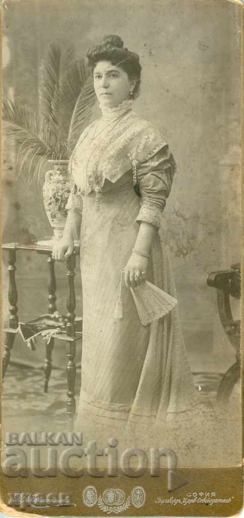 OLD PHOTOGRAPHY - CARDBOARD - D. KARASTOYANOV - SOFIA - G066 OLD PHOTOGRAPHY - CARDBOARD - D. KARASTOYANOV - SOFIA - G066