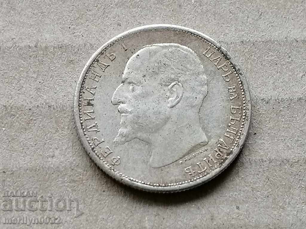 Silver 50 stotinki 1913 silver coin with price 44.00 BGN | € 22.50 Silver 50 stotinki 1913 silver coin with price 44.00 BGN | € 22.50