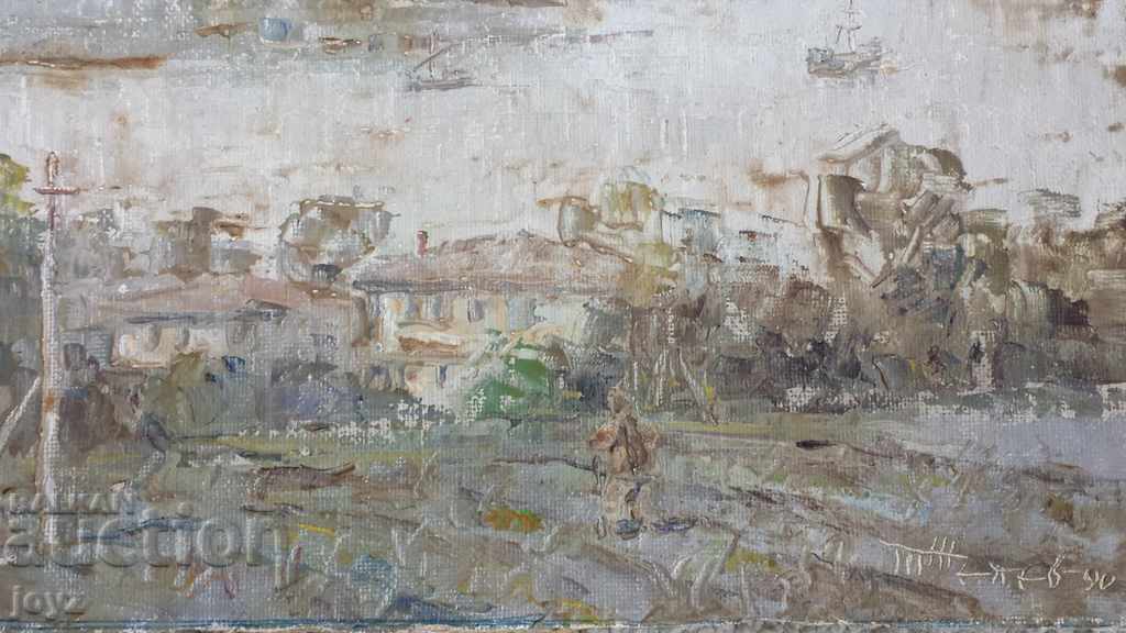 ΖΩΓΡΑΦΙΚΗ ΤΟΠΙΟΥ 1990 (ΛΑΔΟΓΡΑΦΙΑ, ΚΑΜΒΑΣ) TENYO ZHELEV - 7
