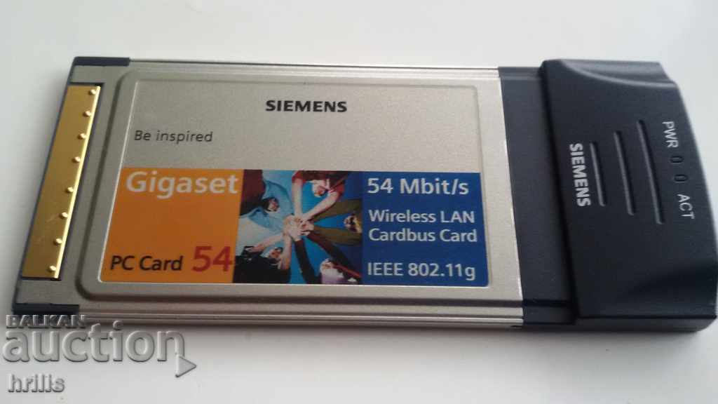 LAN CARD FOR WIRELESS INTERNET - SIEMENS