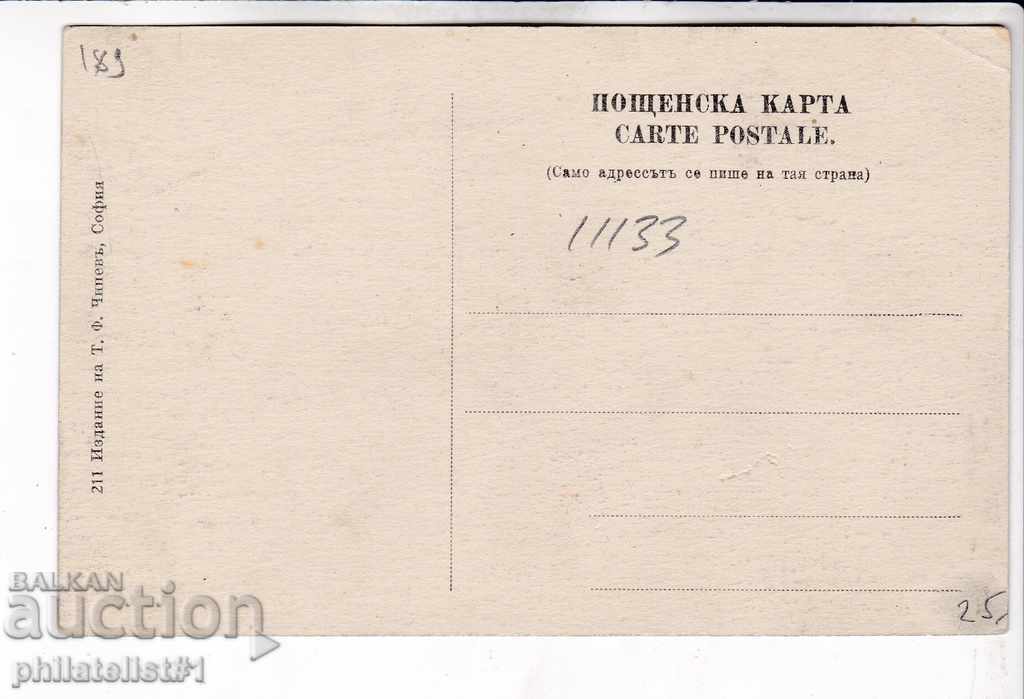 OLD SOFIA circa 1912 CARD Market 189 with price 25.00 BGN | € 12.78