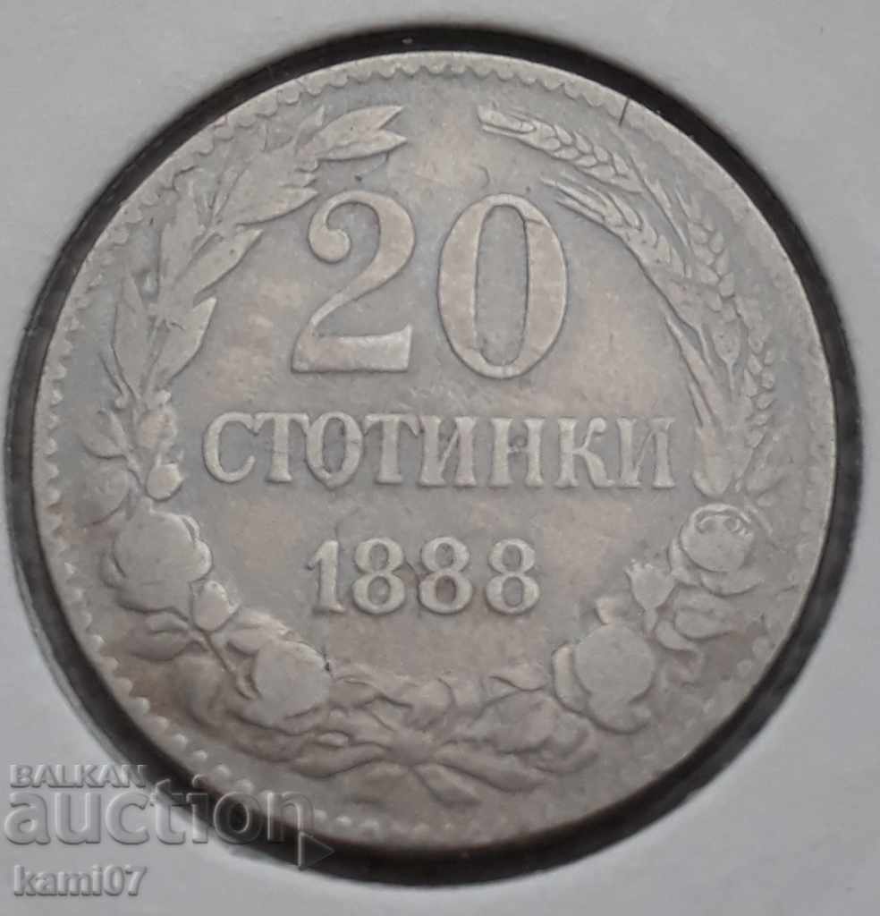 20 cents 1888 for collection.