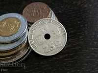 Coin - Belgium - 25 cents 1938