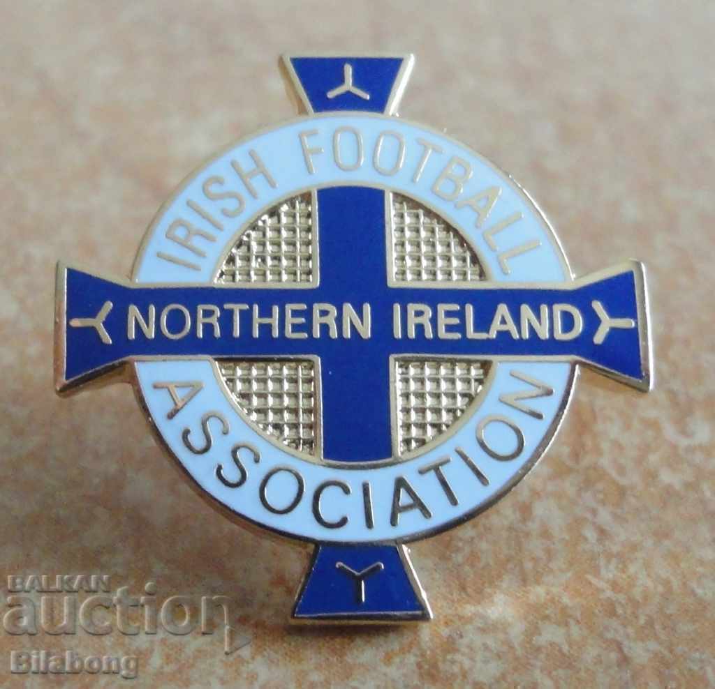 Футболна значка Федерация Асоциация Северна Ирландия