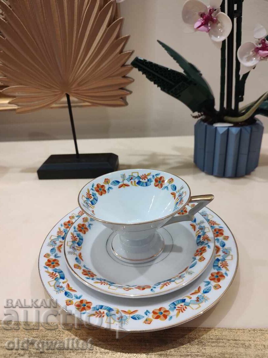 Original porcelain set, beautiful with price 97.00 BGN | € 49.60