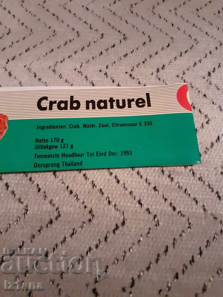 Auction  Old canned packaging