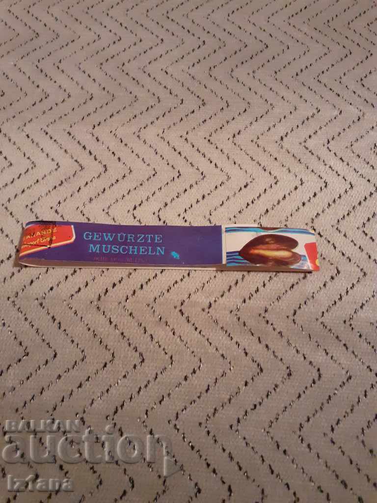 Delivery of Old canned packaging