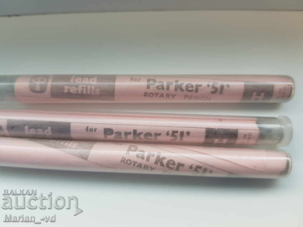 Graphite filler Parker 51 H with price 30.00 BGN | € 15.34 Graphite filler Parker 51 H with price 30.00 BGN | € 15.34