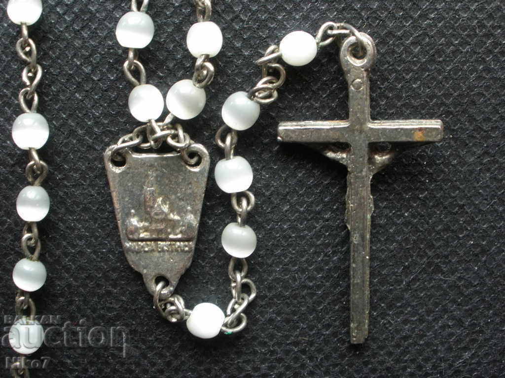 Auction  Catholic Mother of Pearl Rosary[rosary].