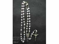 Catholic Mother of Pearl Rosary[rosary].