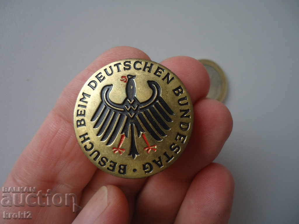 Livrarea Veche insignă militară germană din bronz Livrarea Veche insignă militară germană din bronz