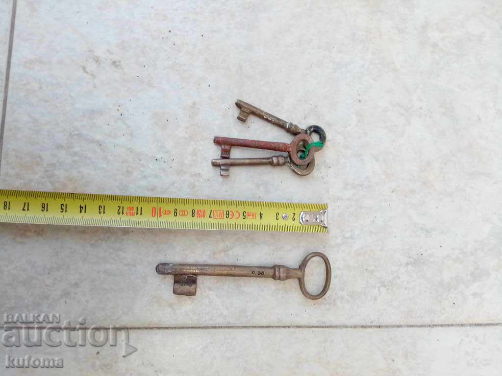 Bronze key bronze keys with price 9.99 BGN | € 5.11