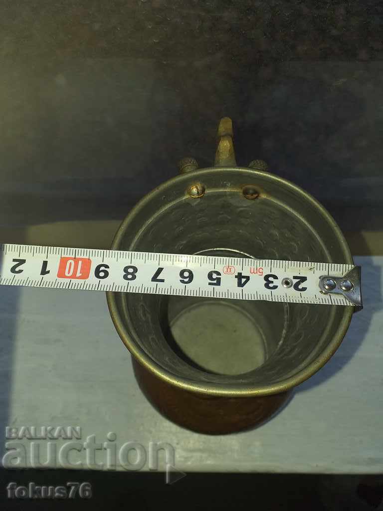 Great wrought copper wine jug copper goblet - 5 Great wrought copper wine jug copper goblet - 5