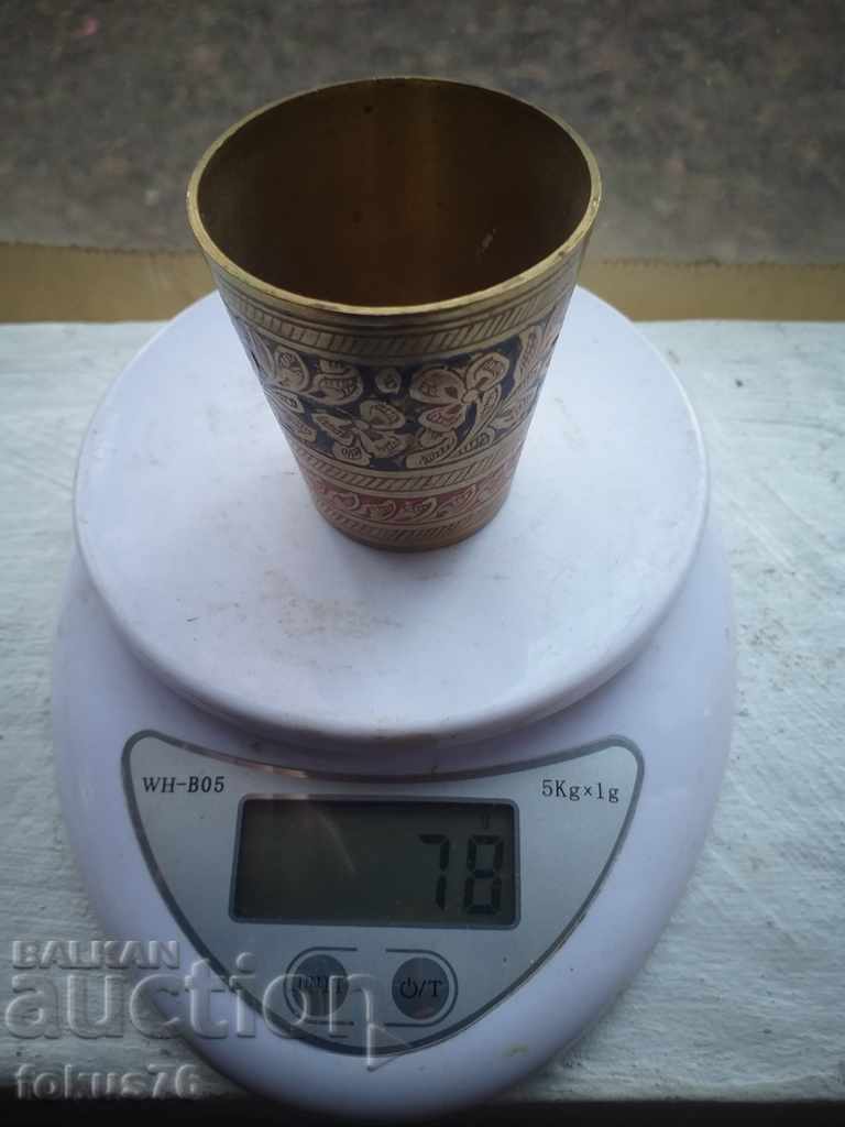 Delivery of Cup bronze brass enamel Delivery of Cup bronze brass enamel