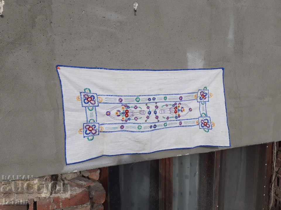 Antique embroidered carpet, wall covering with price 22.00 BGN | € 11.25