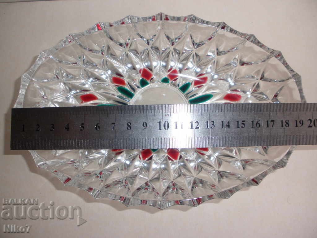 Beautiful German crystal bowl from 1991 - QUELLE ESSEN. - 6 Beautiful German crystal bowl from 1991 - QUELLE ESSEN. - 6