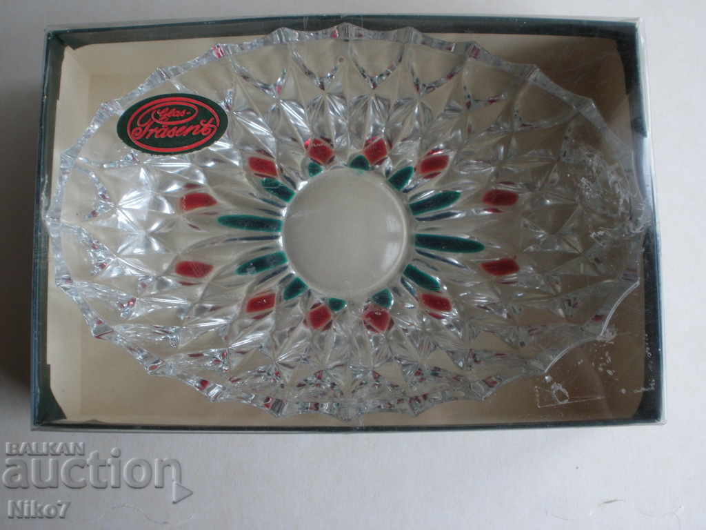 Beautiful German crystal bowl from 1991 - QUELLE ESSEN. - 7 Beautiful German crystal bowl from 1991 - QUELLE ESSEN. - 7