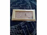 Old plaque, Door address plate, mailbox